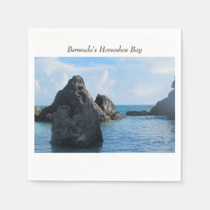 Bermuda's Horseshoe Bay Napkin