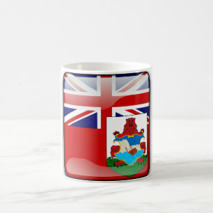 Bermudian glossy flag coffee mug