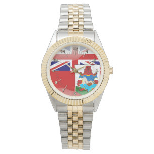 Bermudian glossy flag watch