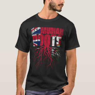 Bermudian Roots Bermuda Heritage Flag T-Shirt