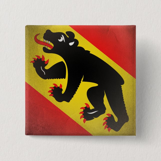 Bern 15 Cm Square Badge (Front)