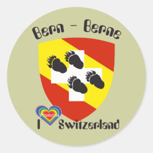 Bern Berne Berna Bärn Switzerland Suisse Sticker
