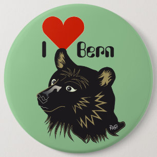 Bern Berne Berna Schweiz Suisse Svizzera Svizra 6 Cm Round Badge