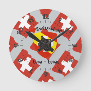 Bern Berne Berna Switzerland Suisse 2010-2010 Round Clock