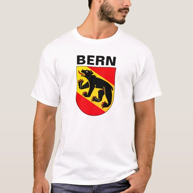 Bern coat of arms, SWITZERLAND T-Shirt (Front)