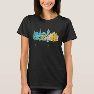Bern, Colourful Silhouette T-Shirt