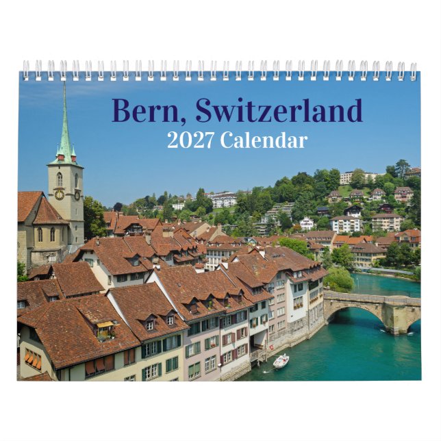 Bern Switzerland 2027 Calendar (Cover)