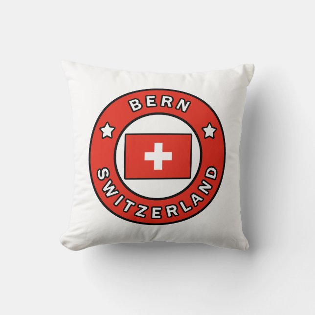 Bern Switzerland Cushion (Front)