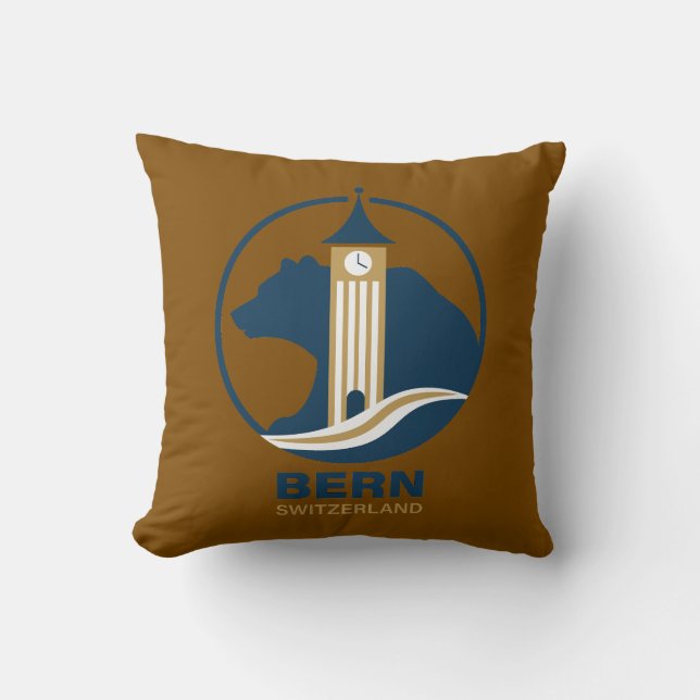 Bern Switzerland Europe Cushion (Front)