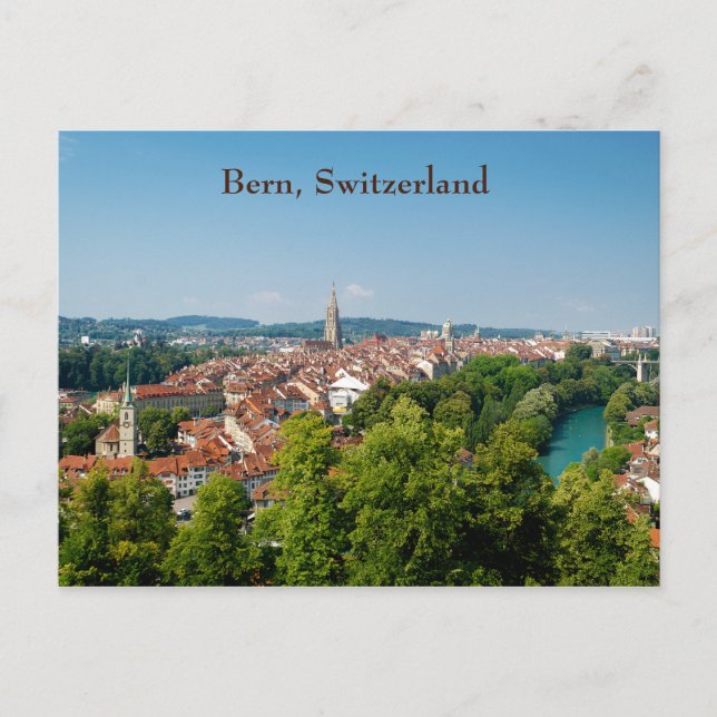 Bern Switzerland Postcard (Front)