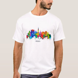 Bern Switzerland Skyline T-Shirt