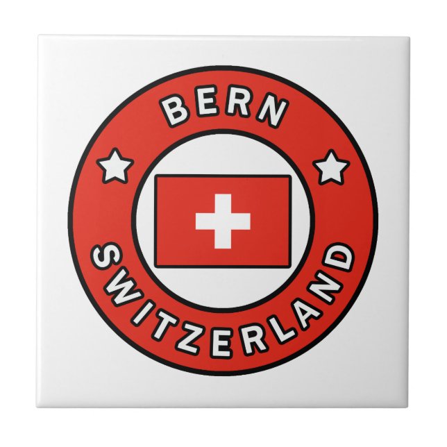 Bern Switzerland Tile (Front)