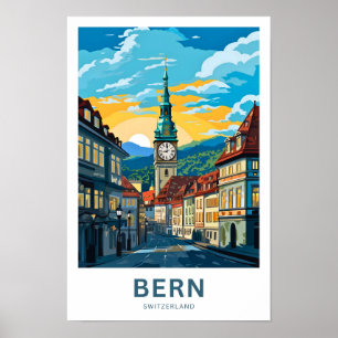 Bern Switzerland Travel Print