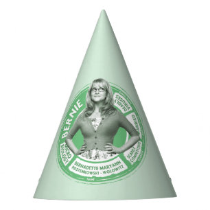 Bernadette Info Graphic Party Hat
