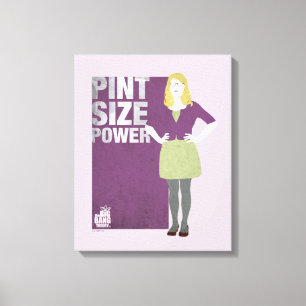 Bernadette Pint Size Power Canvas Print