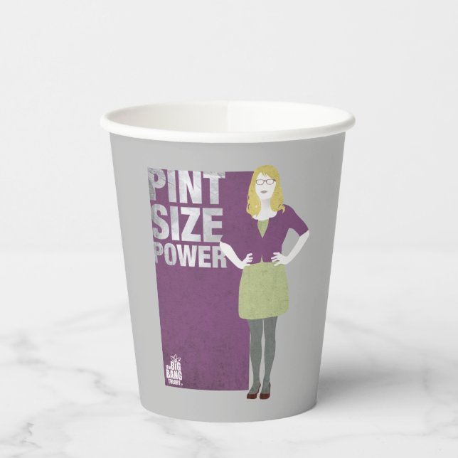 Bernadette | Pint Size Power Paper Cups (Left)