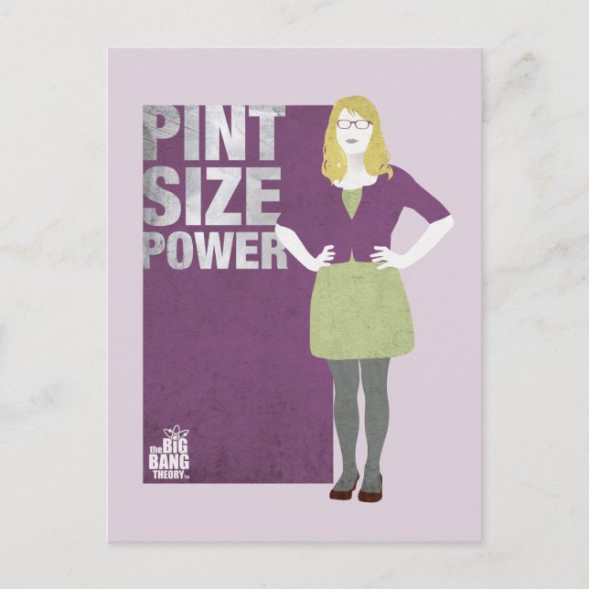 Bernadette | Pint Size Power Postcard (Front)