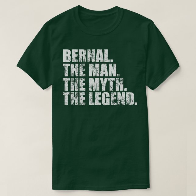 BernalBernal Family name Bernal last Name Bernal S T-Shirt (Design Front)
