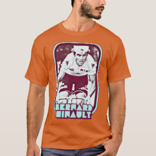 Bernard Hinault Retro Cycling Fan Art Design T-Shirt