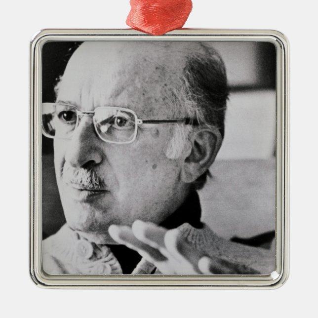 Bernard Malamud Metal Tree Decoration (Front)