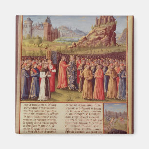 Bernard of Clairvaux preaching Second Crusade Magnet