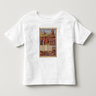 Bernard  of Clairvaux preaching Second Crusade Toddler T-Shirt