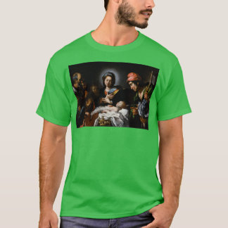Bernardo Strozzi Adoration of the Shepherds T-Shirt