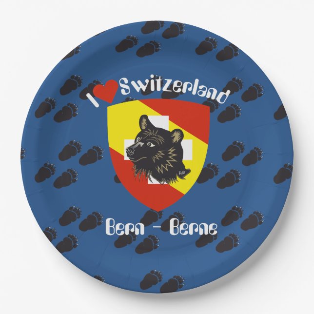 Berne - Berne - Berna Paper Plate (Front)
