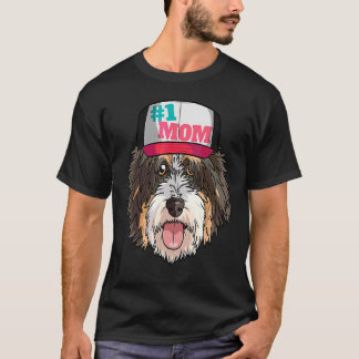 Bernedoodle 1 Dog Mum Mother's Day Swea T-Shirt