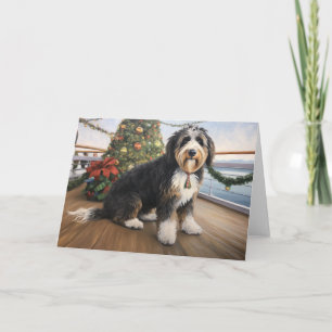Bernedoodle Christmas Cruise: Pawsome Holiday Card