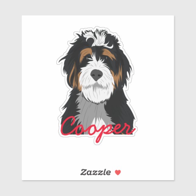 Bernedoodle Custom Name (Sheet)