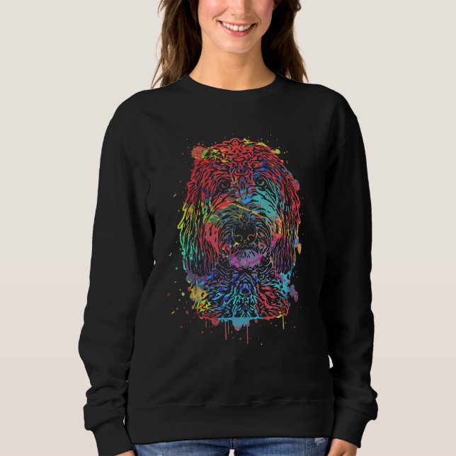 Bernedoodle Dog Bernedoodle Sweatshirt (Front)