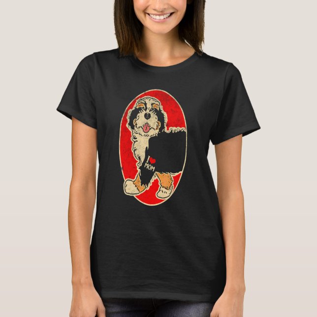 Bernedoodle Mum T-Shirt (Front)