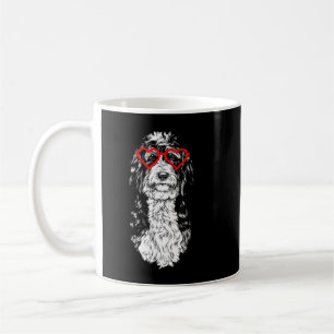 Bernedoodle Valentines Day Doodle Dog mum Dog Love Coffee Mug