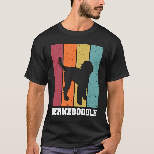 Bernedoodle Vintage  2 T-Shirt (Front)