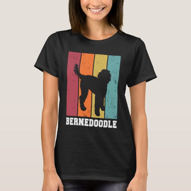 Bernedoodle Vintage  2 T-Shirt (Front)