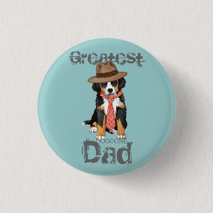 Berner Dad 3 Cm Round Badge