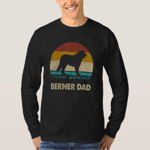 Berner Dad For Men Bernese Mountain Dog Vintage  D T-Shirt