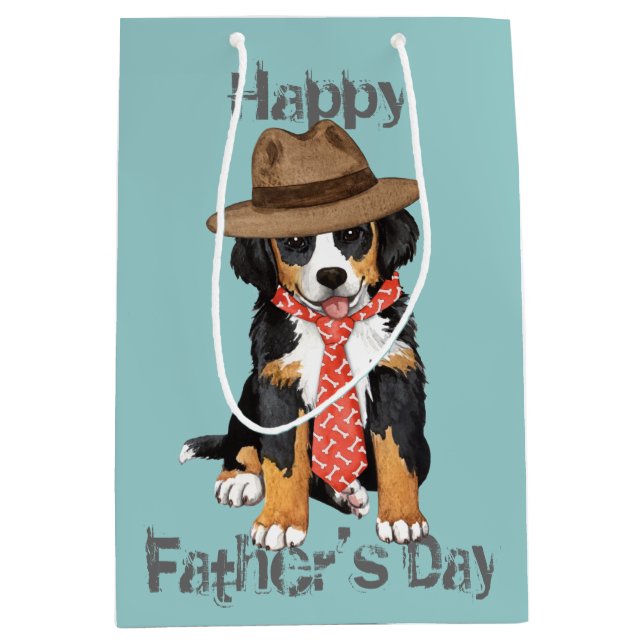 Berner Dad Medium Gift Bag (Front)