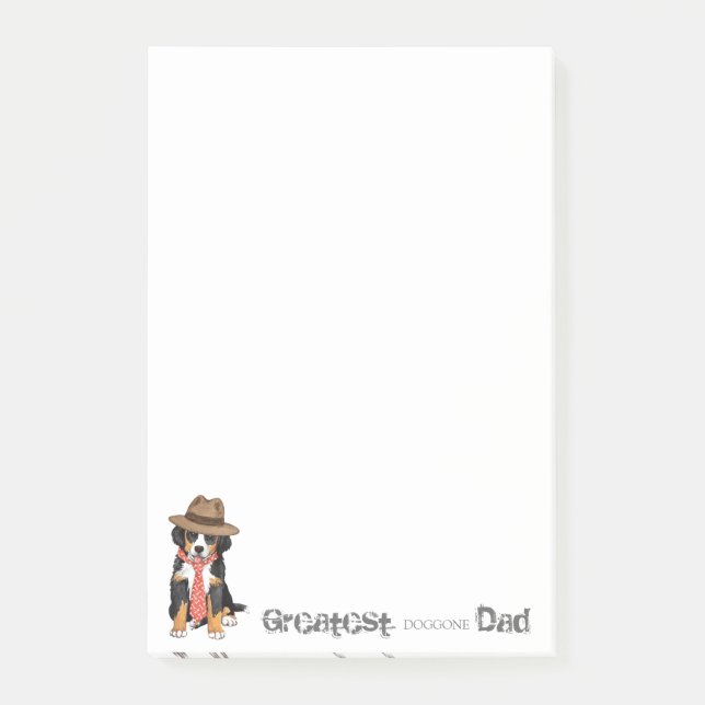 Berner Dad Post-it Notes (Front)