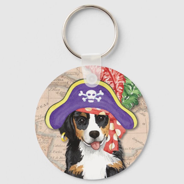 Berner Pirate Key Ring (Front)