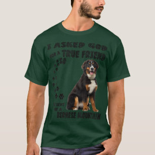 Berner Sennenhund Quote Mum Dad Print, Bernese Mou T-Shirt