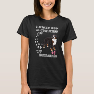 Berner Sennenhund Saying Mum Dad Print Bernese Mou T-Shirt