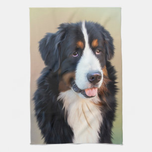 Berner Sennenhund Tea Towel