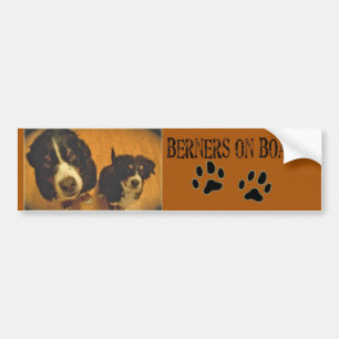 Berners on Board! Bumper Sticker
