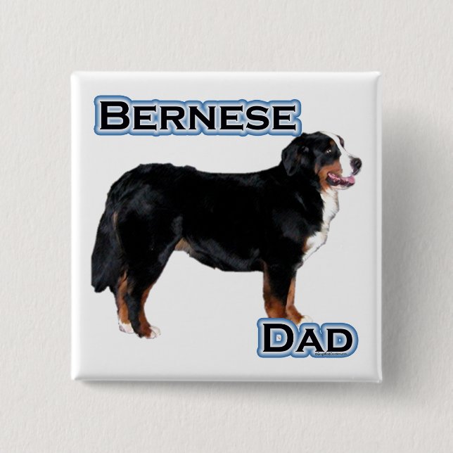 Bernese Dad 4 - Button (Front)