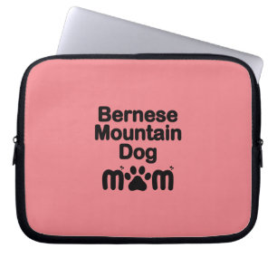 Bernese Dog Mum, Bernese Mum, Berner Dog Mum Laptop Sleeve
