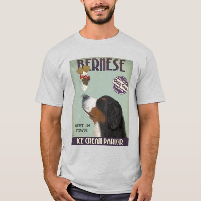 Bernese Ice Cream T-Shirt (Front)