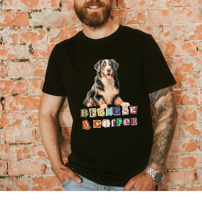 Bernese Lovers, Bernese Mountain Dog Retro T-Shirt (Creator Uploaded)