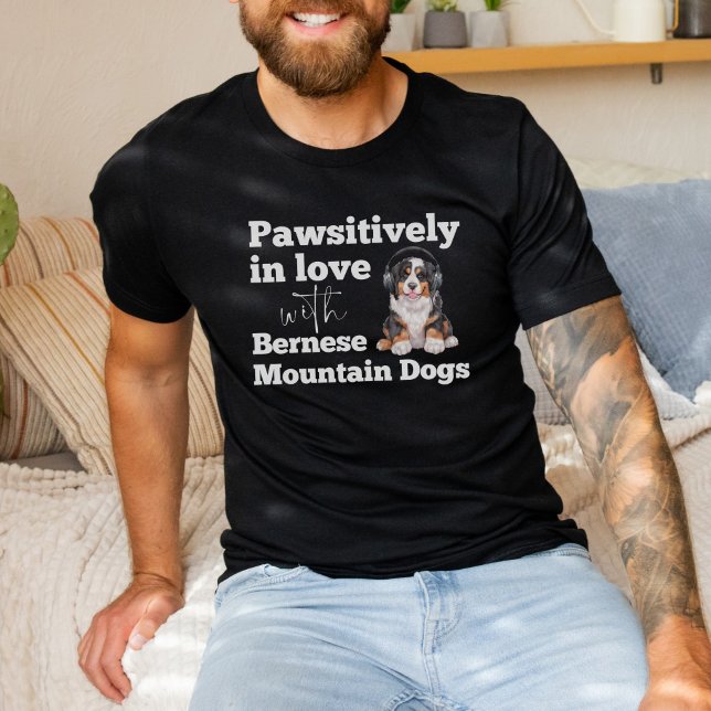 Bernese Lovers, Bernese Mountain Dog T-Shirt (Creator Uploaded)